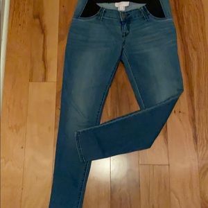 Isabel maternity jeans with side panels